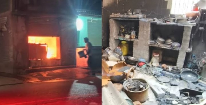 बड़ी घटना : घर में अचानक ब्लास्ट हुआ गैस सिलेंडर, आग बुझाने की कोशिश में 9 लोग झुलसे, 6 की हालत नाजुक..