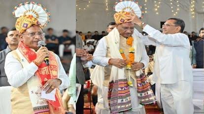 CG: मुख्यमंत्री विष्णुदेव साय पहुंचे गरबा महोत्सव में, बोले, उत्साह, उमंग और सद्भावना बढ़ाने का पर्व है नवरात्रि