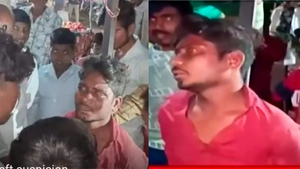 चोरी के शक में युवक को खंभे से बांधकर बेरहमी से पीटा, ये हैं पूरा मामला