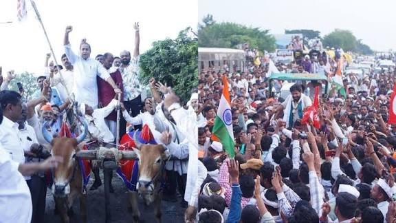 किसानों का ट्रैक्टर मार्च, नेशनल हाईवे पर लंबा जाम, बच्चू कडू ने दी भारत बंद की चेतावनी