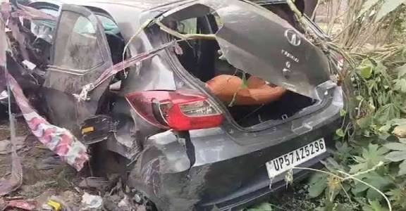 CG: तेज रफ्तार कार ने छीनी दो मासूमों की जिंदगी, परिवार मे छाया मातम