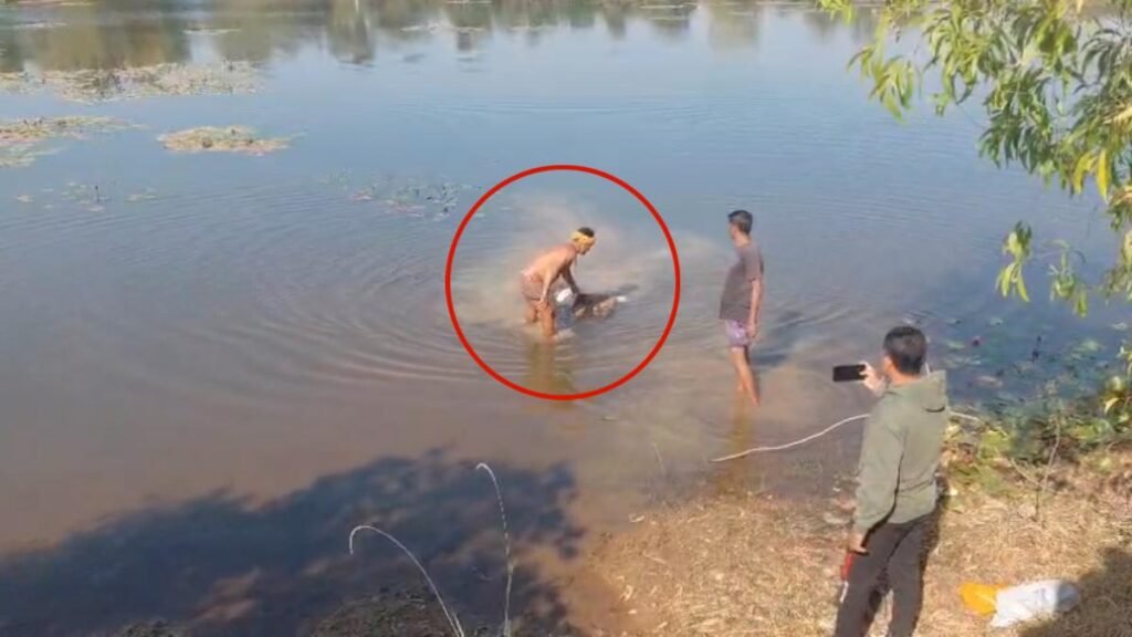 CG: बांध में मिली युवक की लाश, शरीर पर बांधा था पत्थर, इलाके में छाया सन्नाटा