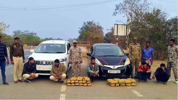 CG: एंटी नारकोटिक्स टास्क फोर्स और पुलिस की बड़ी कार्रवाई, 68 लाख से ज्यादा का गांजा पकड़ा