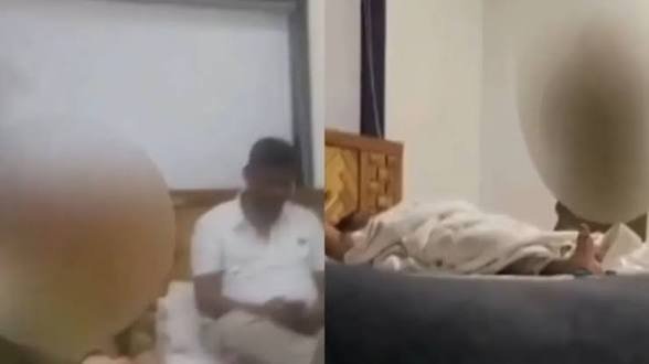 किन्नर के साथ सरकारी बंगले में रंगरलियां मनाते मंत्रीजी का कथित अश्लील वीडियो वायरल