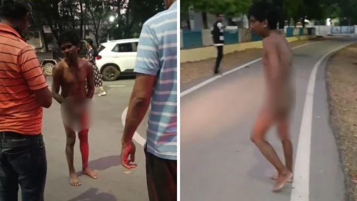 CG: युवक को निर्वस्त्र कर सड़क पर दौड़ा-दौड़ाकर पीटा, इस बात से नाराज मालिक की हैवानियत का वीडियो वायरल