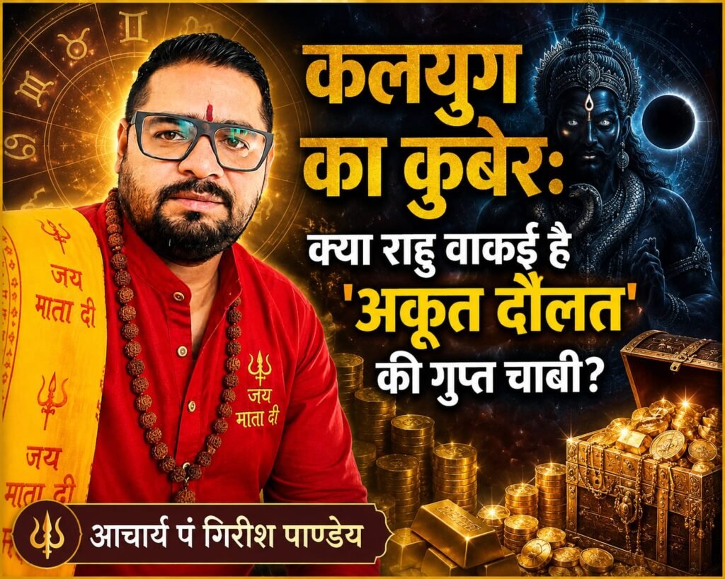 कलयुग का कुबेर: क्या राहु वाकई है ‘अकूत दौलत’ की गुप्त चाबी?