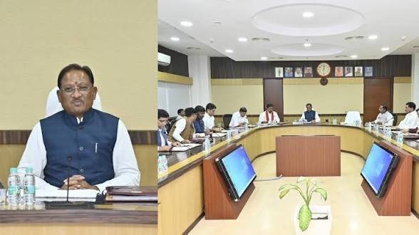 CG: साय कैबिनेट की बैठक शुरु, ट्रांसफर नीति पर लग सकती है मुहर, CM हेल्पलाइन 1076 पर भी चर्चा