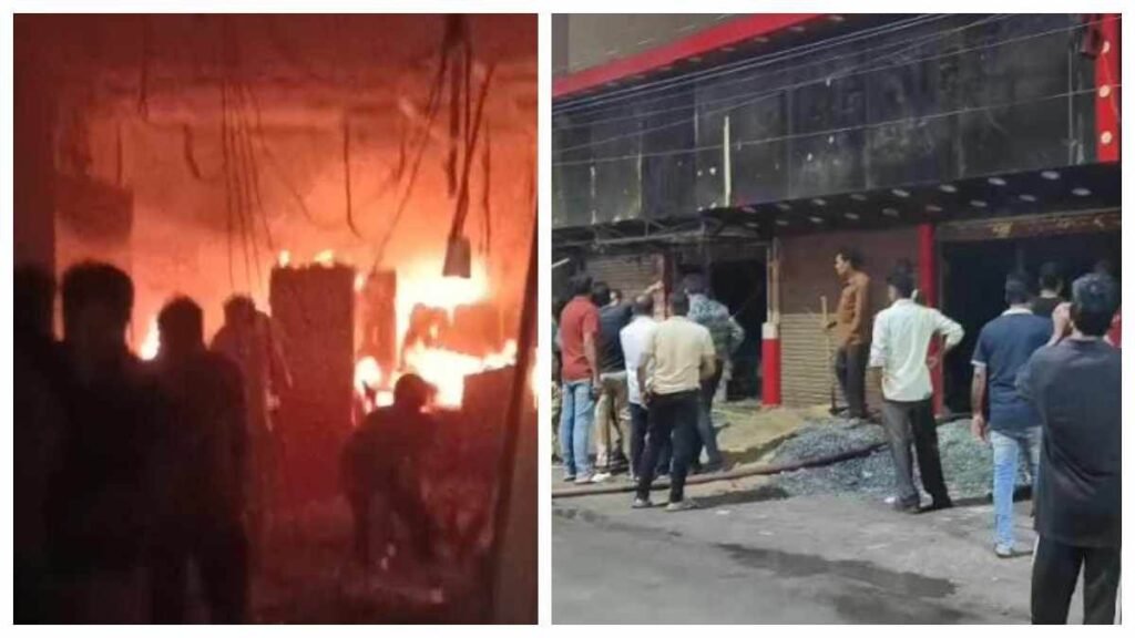 CG: साप्ताहिक बंदी की आधी रात को धू-धू जला ‘पैसा वसूल’ स्टोर; शॉर्ट सर्किट या इंश्योरेंस क्लेम का बड़ा खेल
